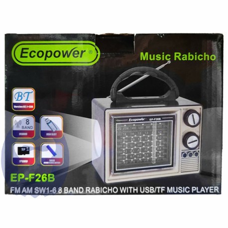 Radio Ecopower Ep-f26