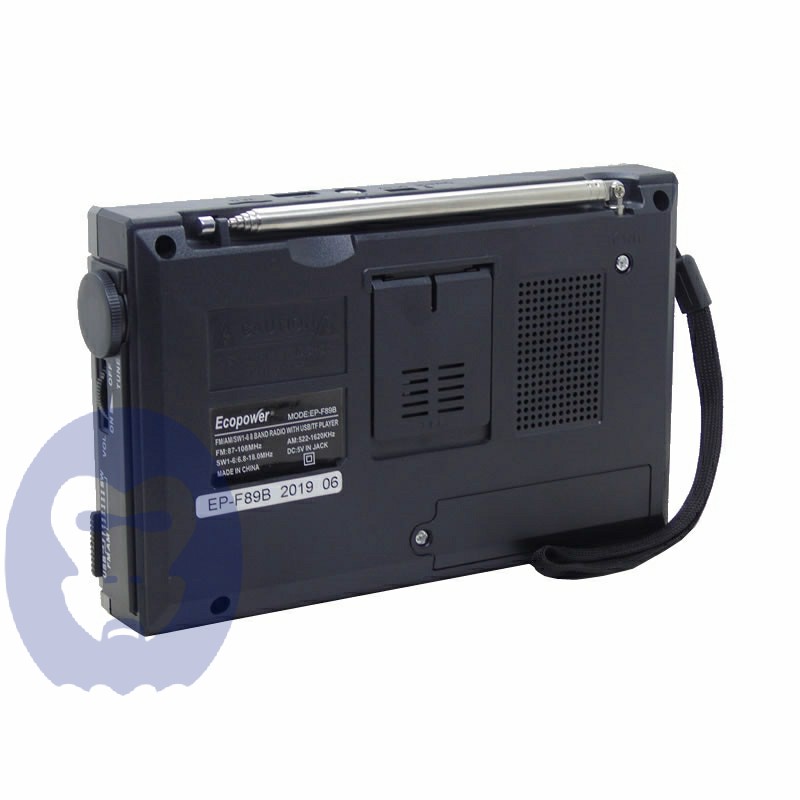 Rádio Ecopower EP-F89B SD / USB / Bluetooth