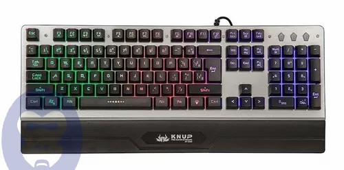 Teclado Gamer Mecânico Rgb Led Abnt2 Swit...
