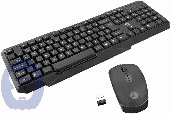 Bright, 55, Combo Teclado e Mouse Sem Fio...