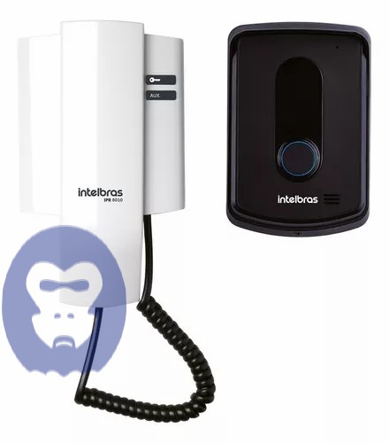 Porteiro Residencial IPR 1010 Preto Intel...