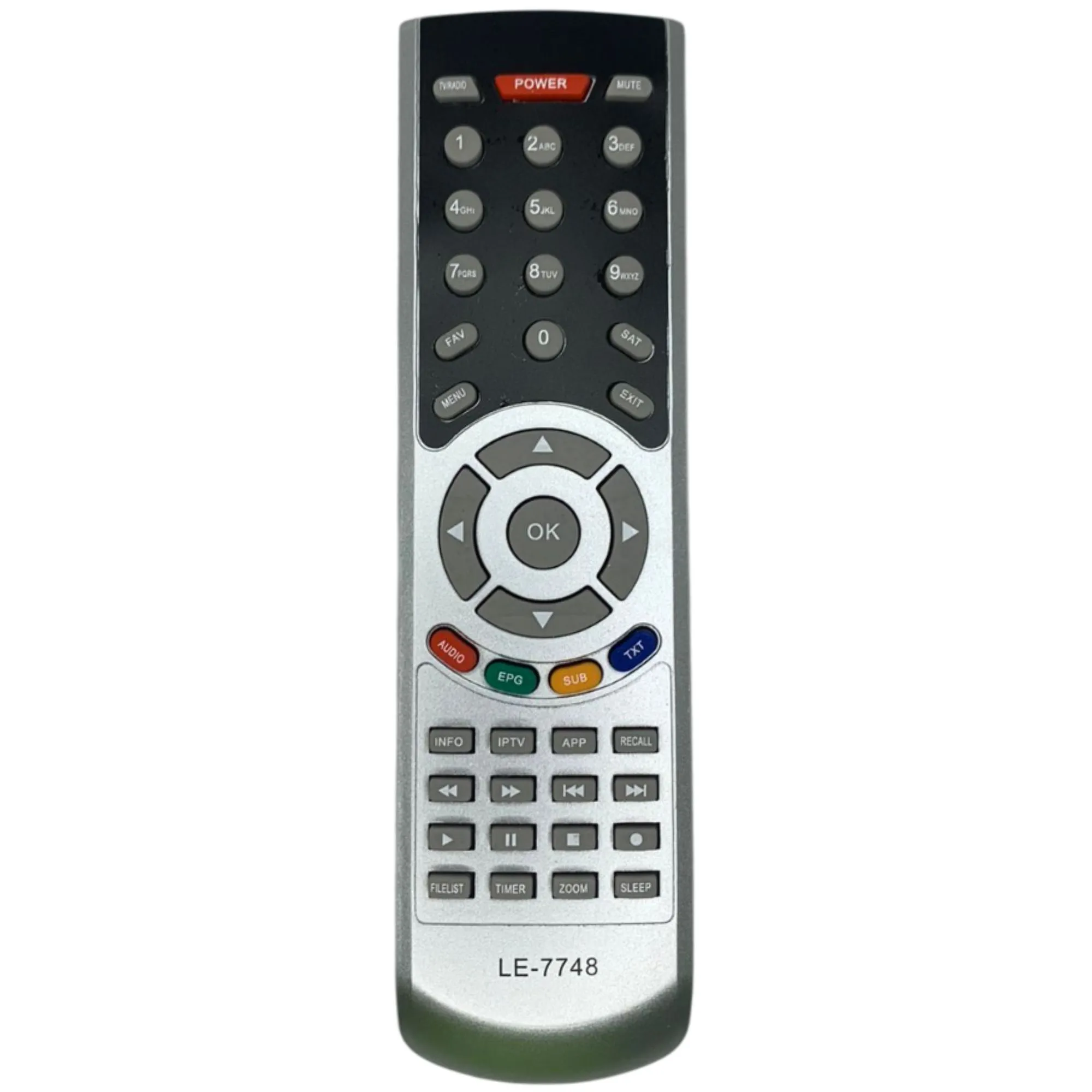 Controle Remoto Receptor Alphasat Go LE-7748