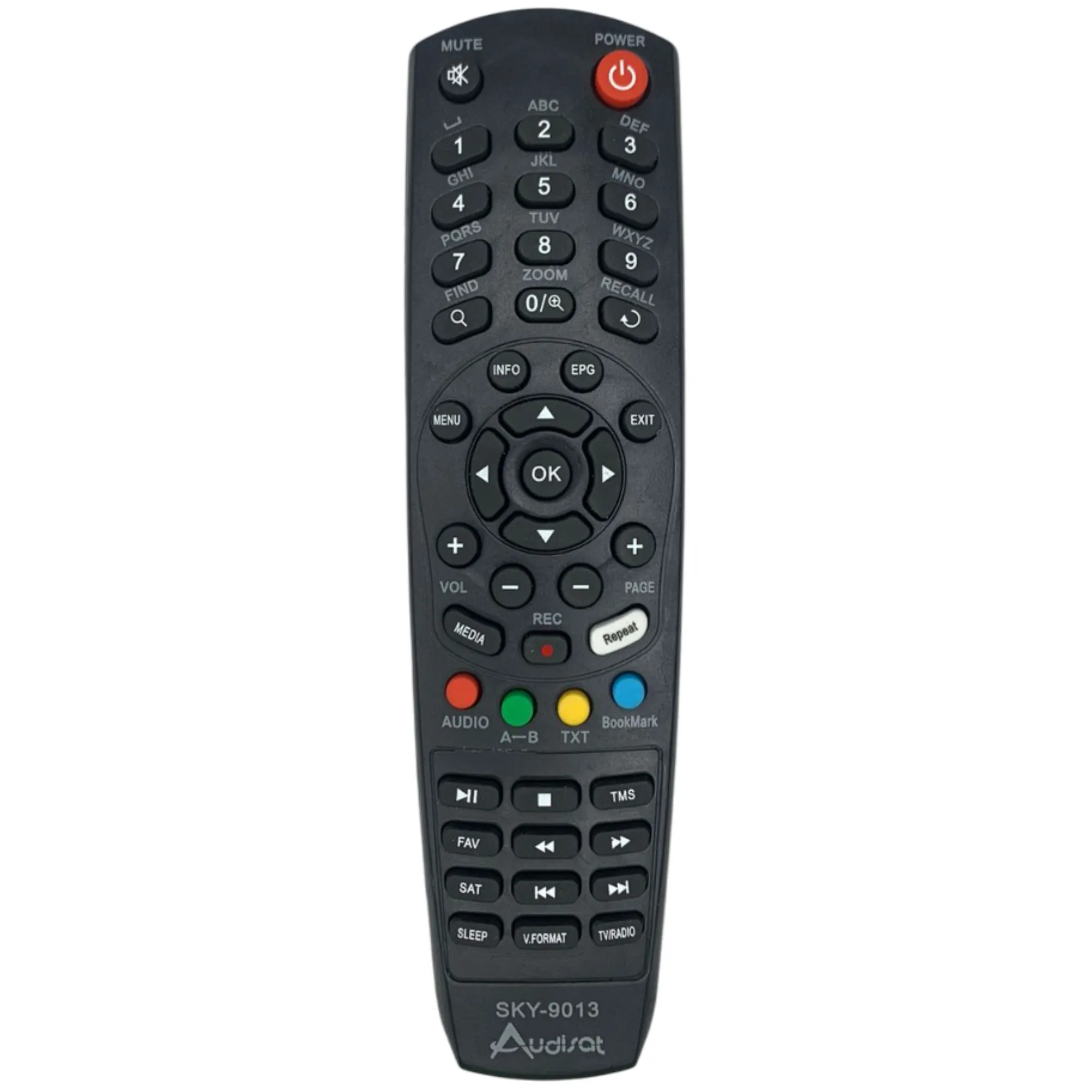 Controle Remoto Receptores Audisat C1 SK ...