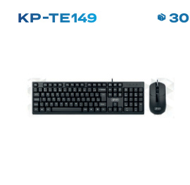 Kit Teclado e Mouse com Fio Knup KP-TE149...