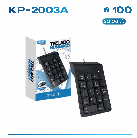 Teclado Numérico USB Knup KP-2003A com 18...