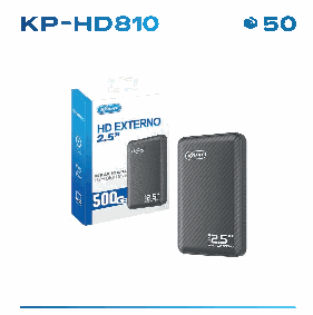 HD Externo Slim Knup KP-HD810 500GB USB 3.0