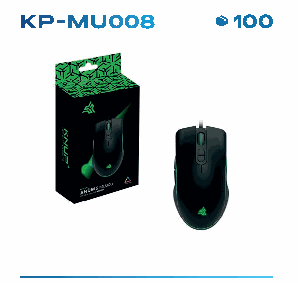 Mouse Gamer Knup KP-MU008 4800 DPI 7 Botõ...