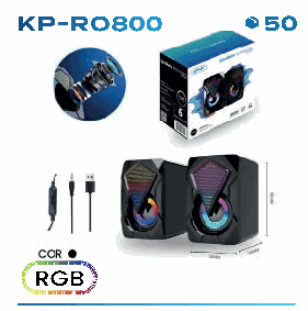 Caixa de Som Multimídia Knup KP-RO800 6W ...