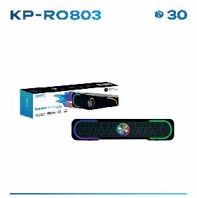Caixa de Som Multimídia Knup KP-RO803 6W ...