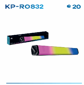 Caixa de som Knup KP-RO832