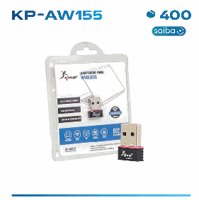 Adaptador Wi-Fi USB Knup KP-AW155 2,4GHz