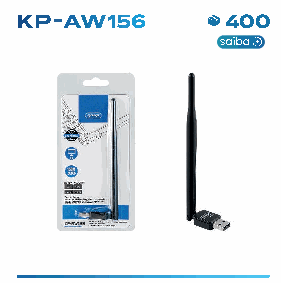Adaptador Wi-Fi USB Knup KP-AW156 2,4GHz ...