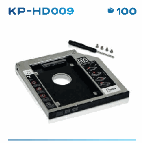 Adaptador Caddy Knup KP-HD009 12,7mm par ...