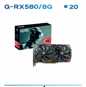 Placa de Vídeo Revenger RX580 8GB GDDR5