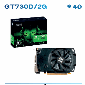 Placa de Vídeo Revenger GT730 2GB DDR3 GT...