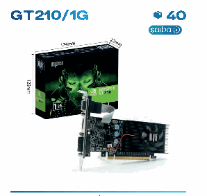 Placa de Vídeo Revenger GeForce GT210 1GB