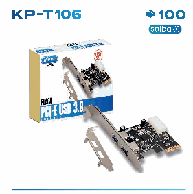 Placa PCI Express Knup KP-T106 com 2 Port...
