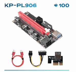 Riser PCI Express Knup KP-PL906 com Cabo ...