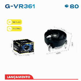Cooler para Processador Revenger G-VR361 ...