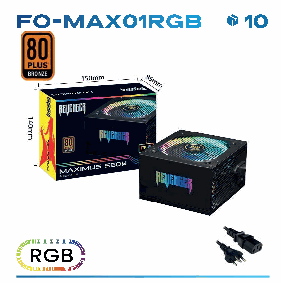 Fonte ATX Revenger FO-MAX01RGB 550W RGB  ...