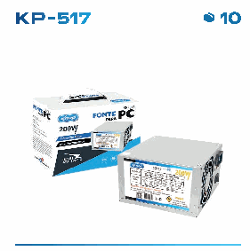 Fonte ATX Knup KP-517 200W para Computador
