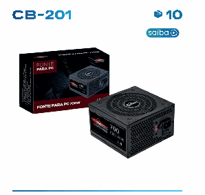 Fonte ATX Knup CB-201 700W